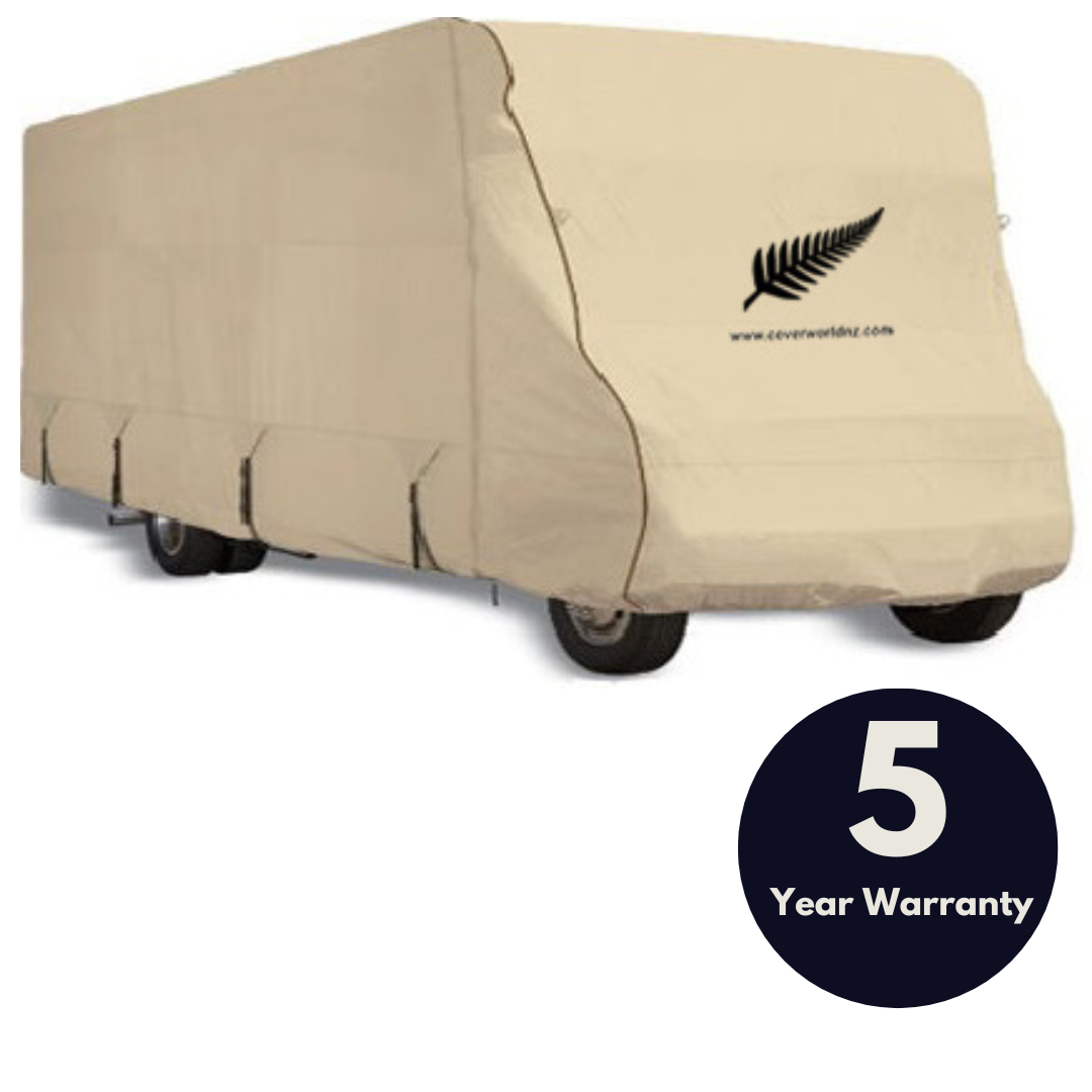 image of a Motorhome Class C RV covered by a Motorhome Class C RV premium cover