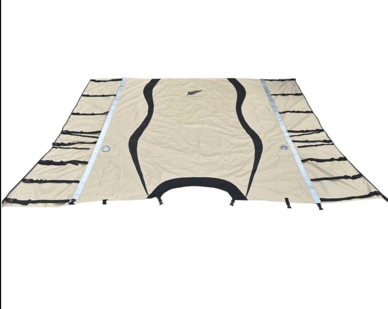 image of a front towing caravan premium cover universal fit