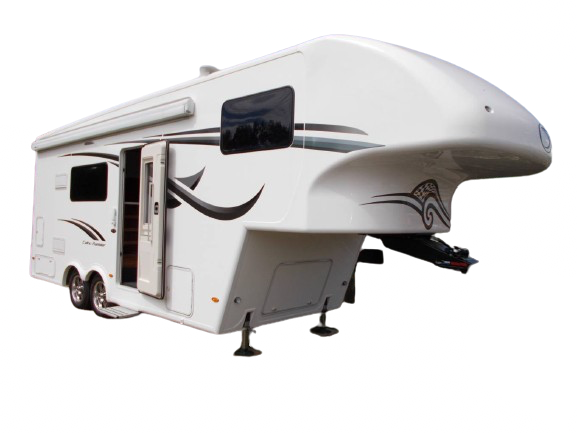 image of a 5th Fifth wheeler motorhome RV  